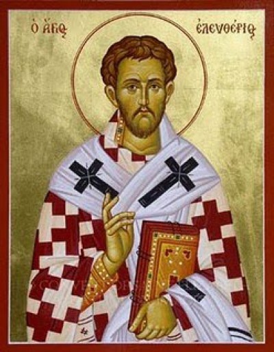Santo Eleutério, homem de enorme simplicidade e comunhão